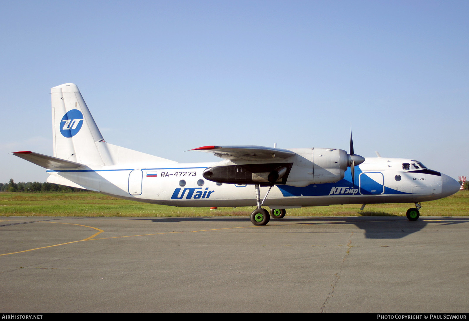 Aircraft Photo of RA-47273 | Antonov An-24B | UTair | AirHistory.net #422086