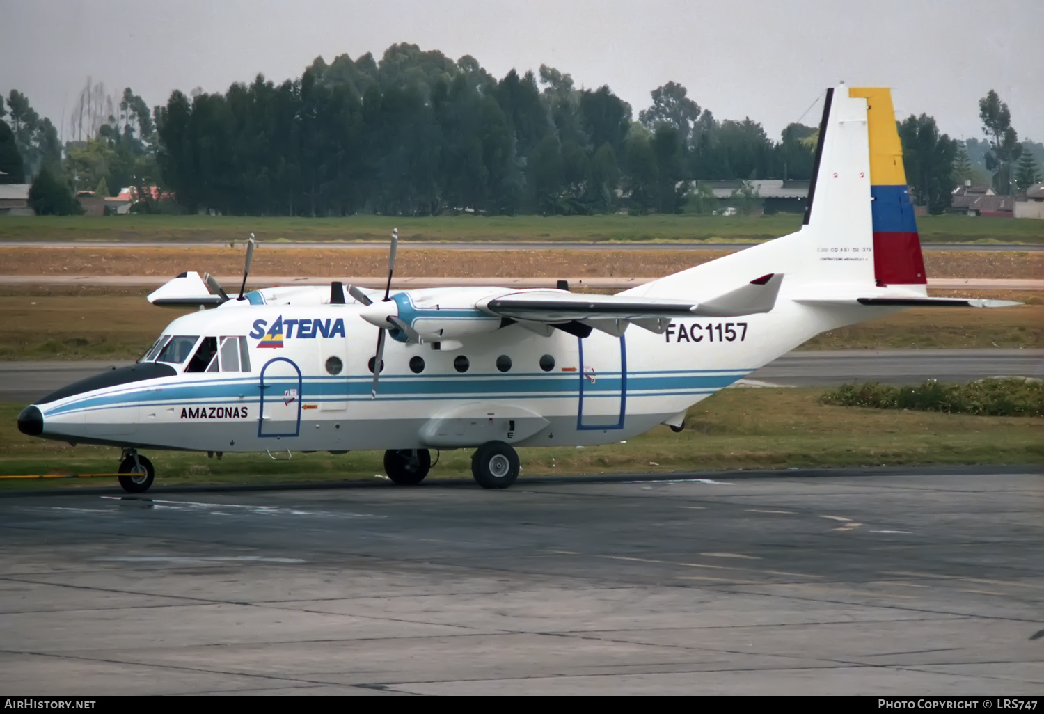 Aircraft Photo of FAC1157 | CASA C-212-300 Aviocar | Colombia - Satena | AirHistory.net #422089