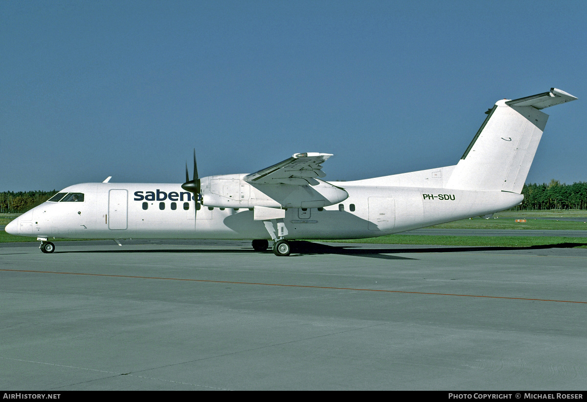 Aircraft Photo of PH-SDU | De Havilland Canada DHC-8-311 Dash 8 | Sabena | AirHistory.net #422090