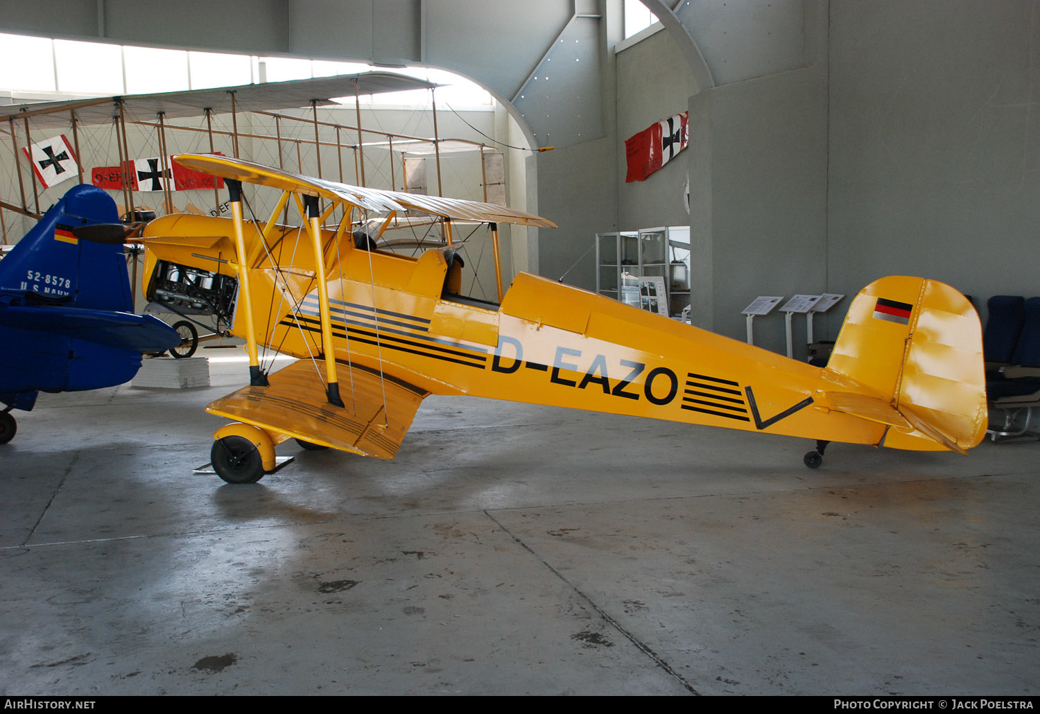 Aircraft Photo of D-EAZO | Bucker Bu-131B Jungmann | AirHistory.net #422099