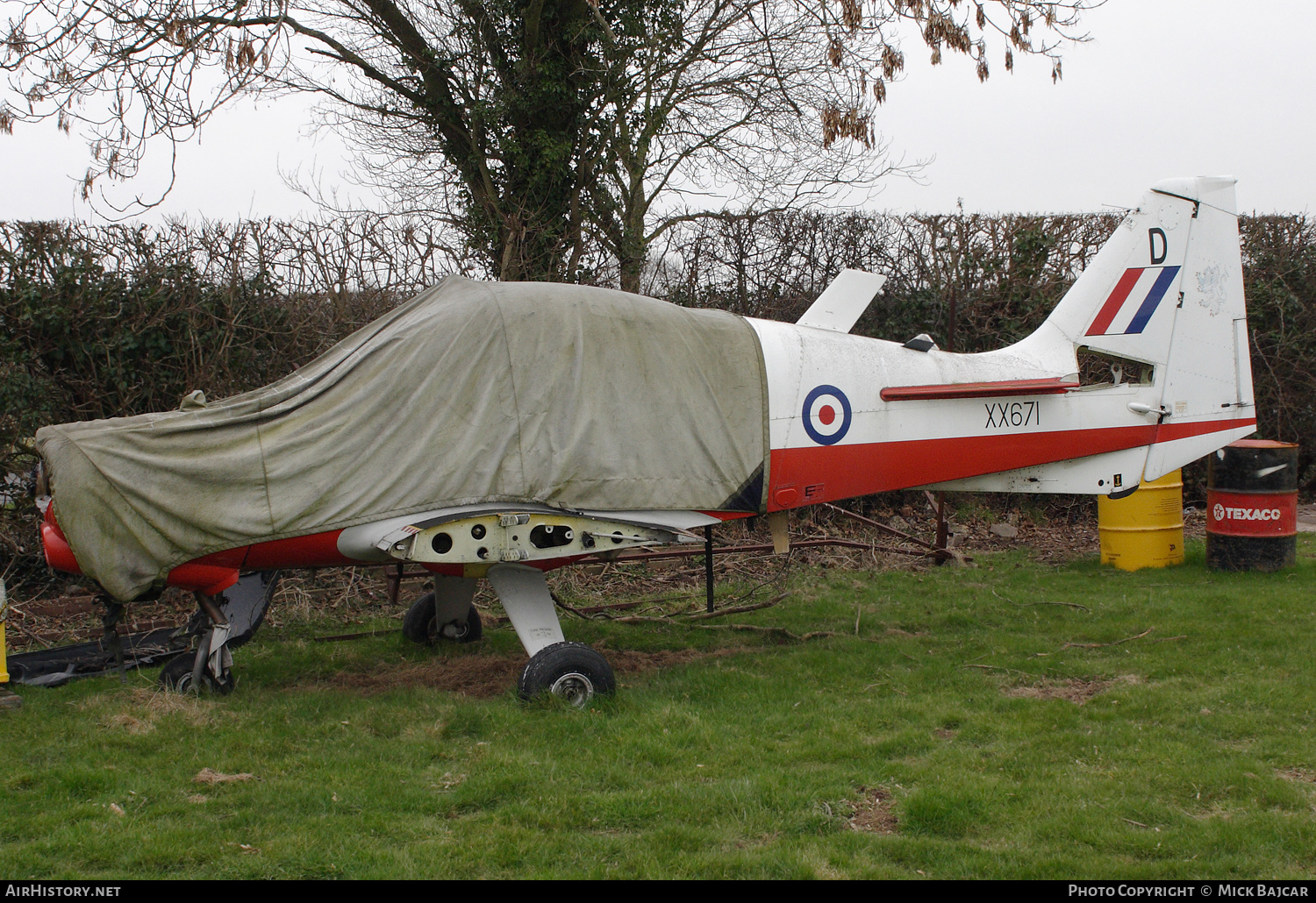 Aircraft Photo of XX671 | Scottish Aviation Bulldog T1 | UK - Air Force | AirHistory.net #422102