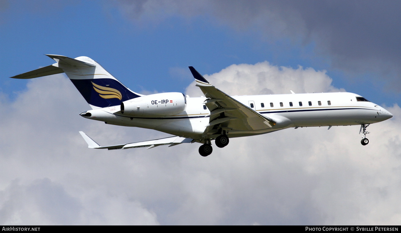 Aircraft Photo of OE-IRP | Bombardier Global Express (BD-700-1A10) | AirHistory.net #422111