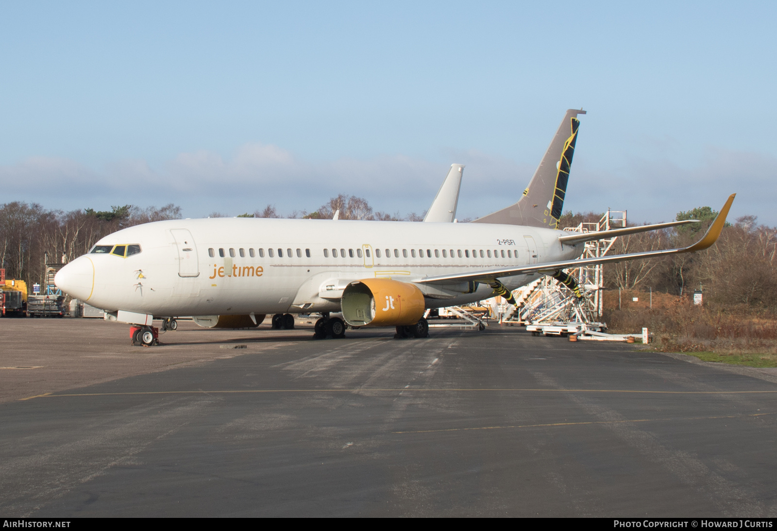 Aircraft Photo of 2-PSFI | Boeing 737-33A | Jettime | AirHistory.net #422123