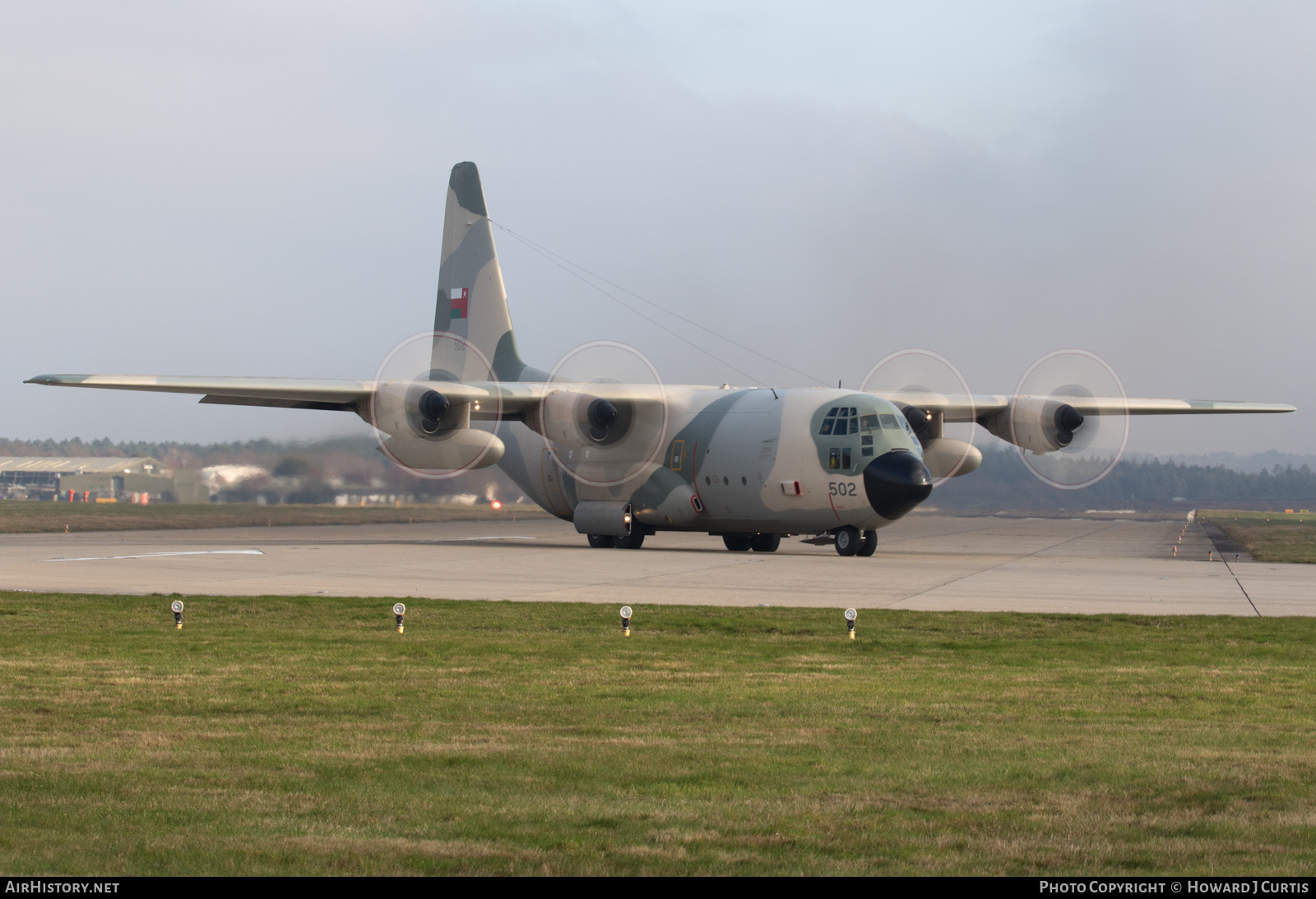 Aircraft Photo of 502 / ٥٠٢ | Lockheed C-130H Hercules | Oman - Air Force | AirHistory.net #422138