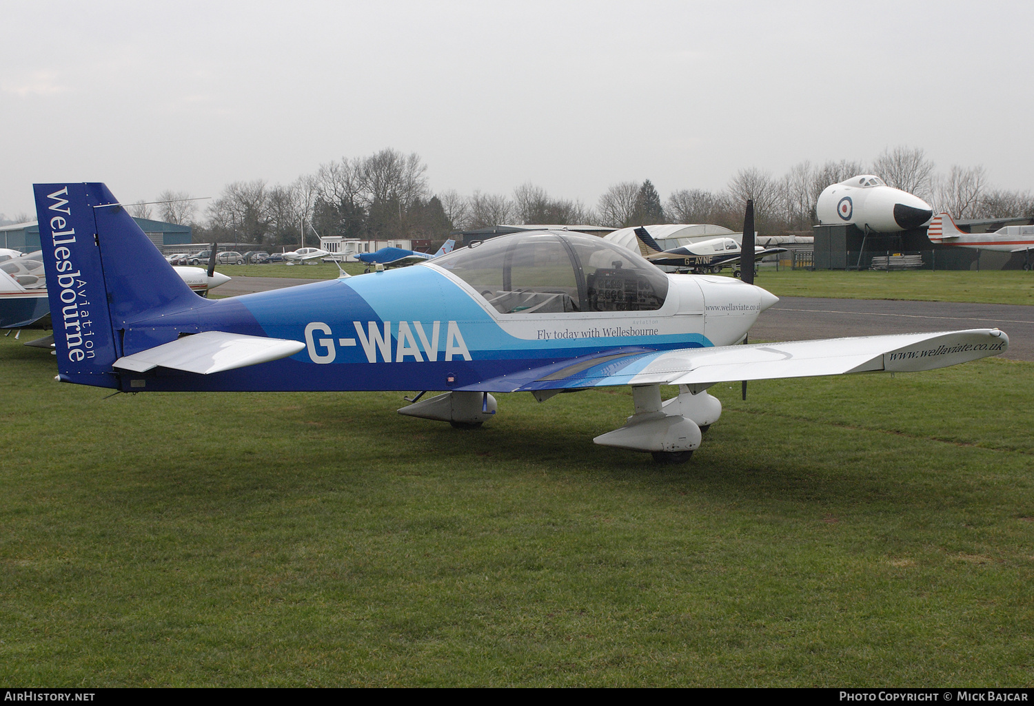 Aircraft Photo of G-WAVA | Robin HR-200-120B | Wellesbourne Aviation | AirHistory.net #422144