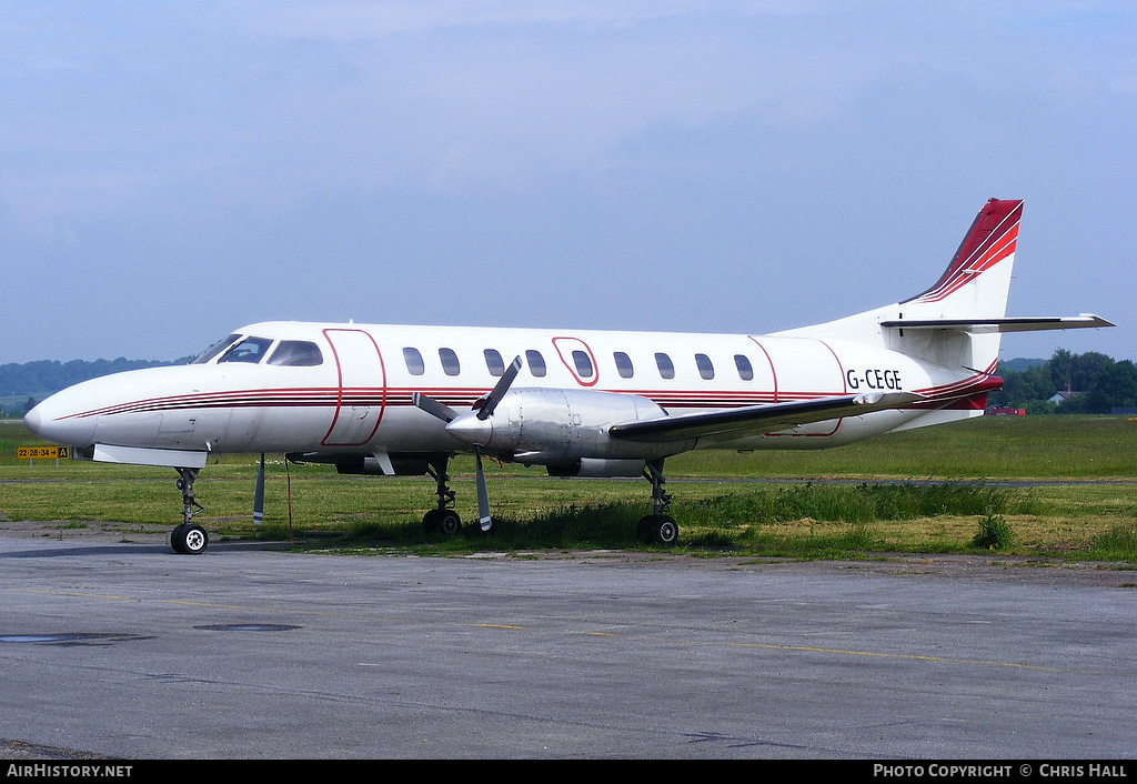 Aircraft Photo of G-CEGE | Swearingen SA-226TC Metro II | AirHistory.net #422152