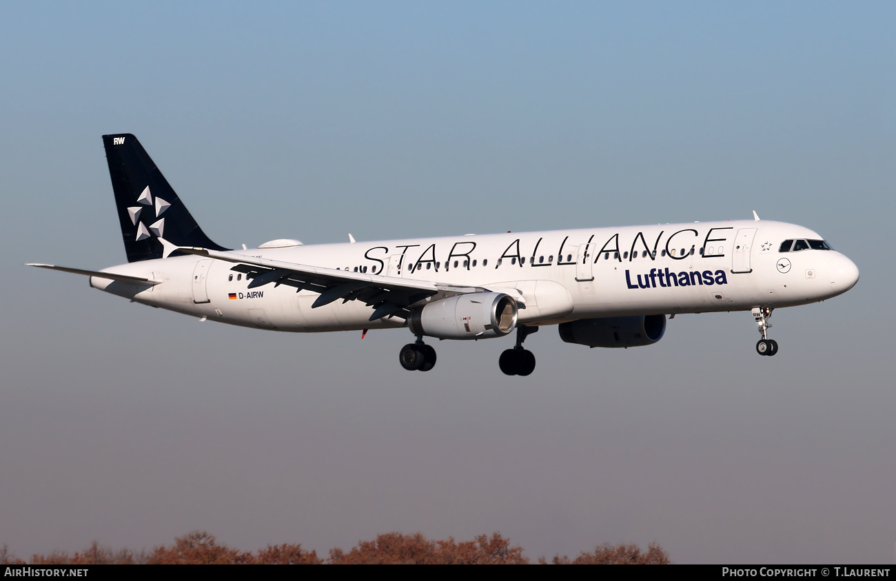 Aircraft Photo of D-AIRW | Airbus A321-131 | Lufthansa | AirHistory.net #422164
