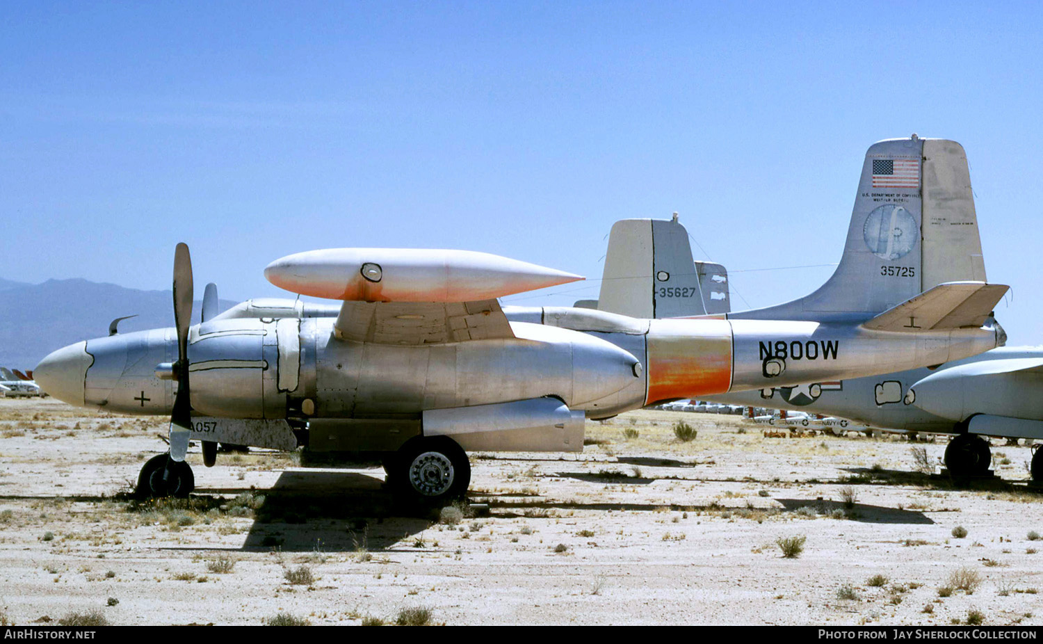 Aircraft Photo of N800W / 35725 | Douglas B-26C Invader | United States Department of Commerce | AirHistory.net #422169