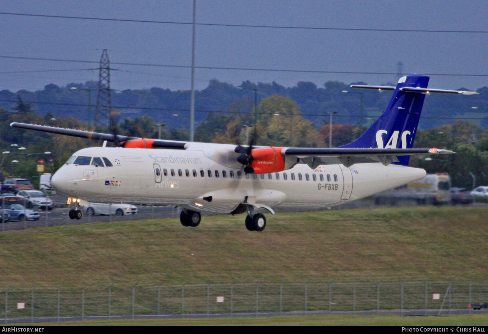 Aircraft Photo of G-FBXB | ATR ATR-72-600 (ATR-72-212A) | Scandinavian Airlines - SAS | AirHistory.net #422183
