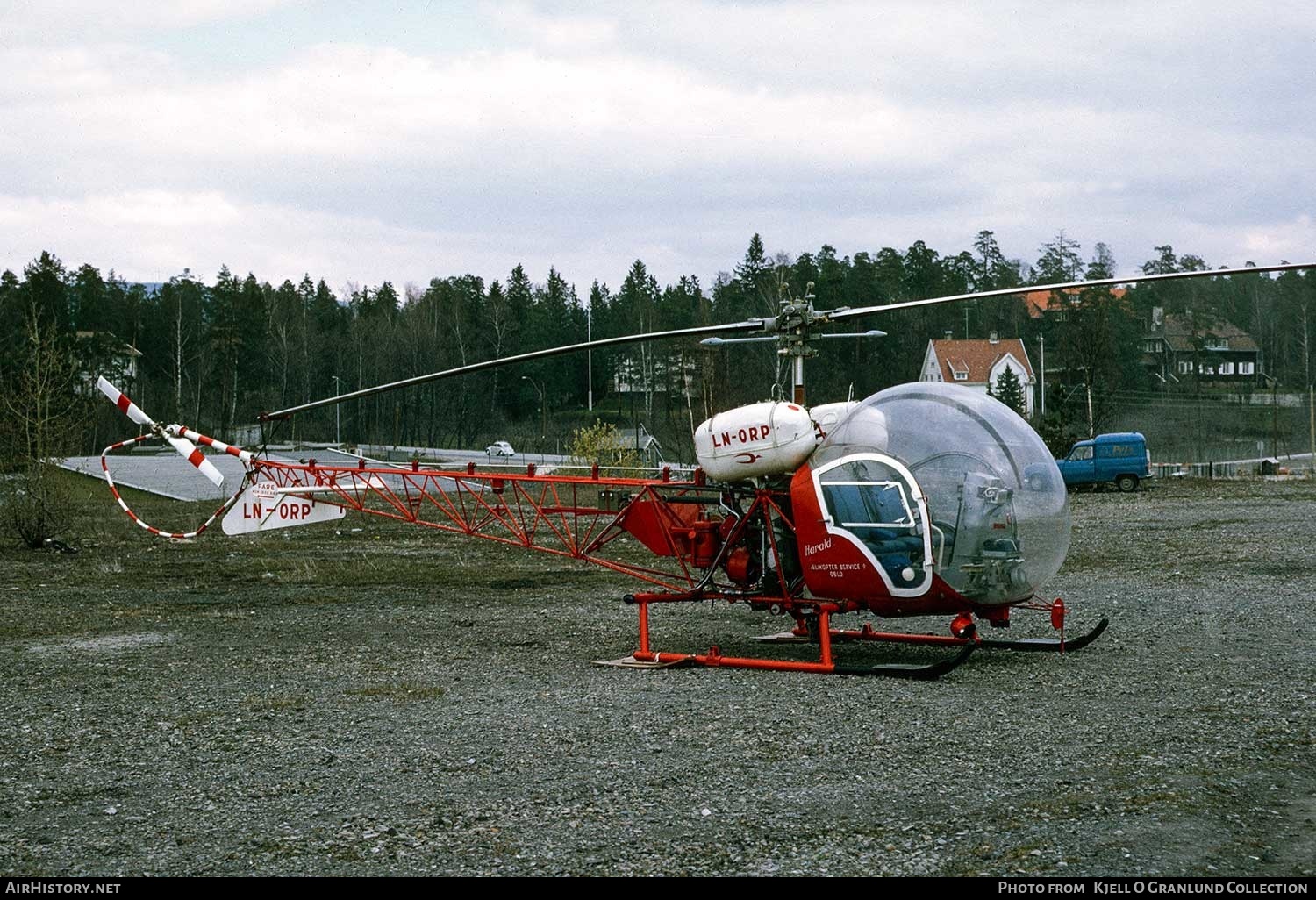 Aircraft Photo of LN-ORP | Bell 47G-3B-1 | Helikopter Service | AirHistory.net #422222