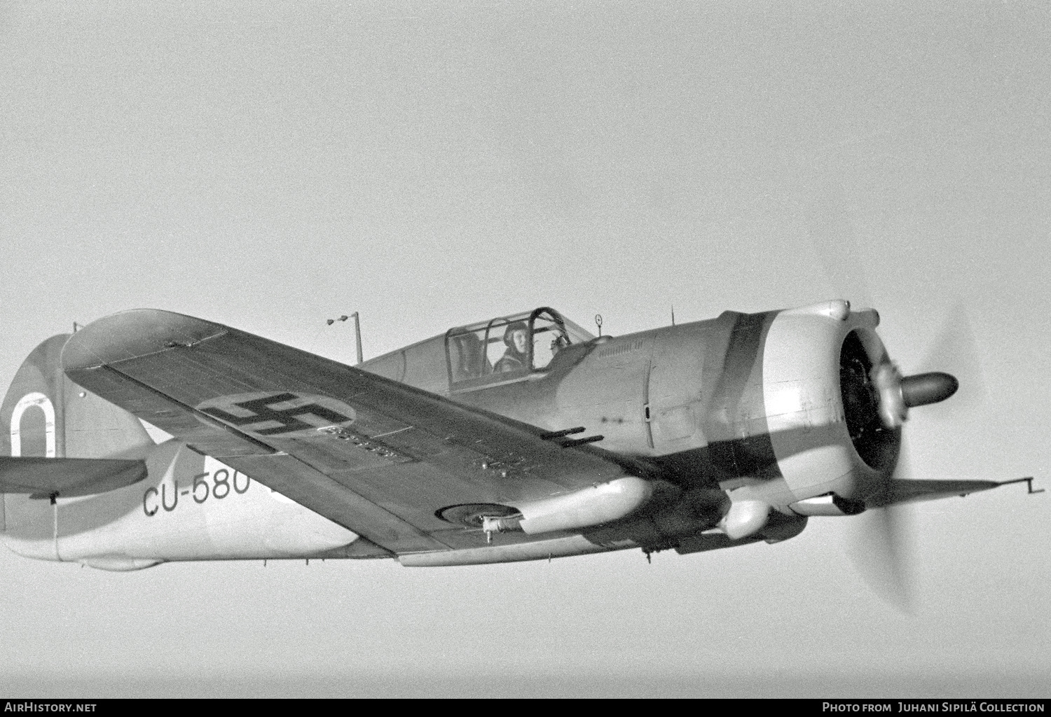 Aircraft Photo of CU-580 | Curtiss Hawk 75A-3 | Finland - Air Force | AirHistory.net #422224