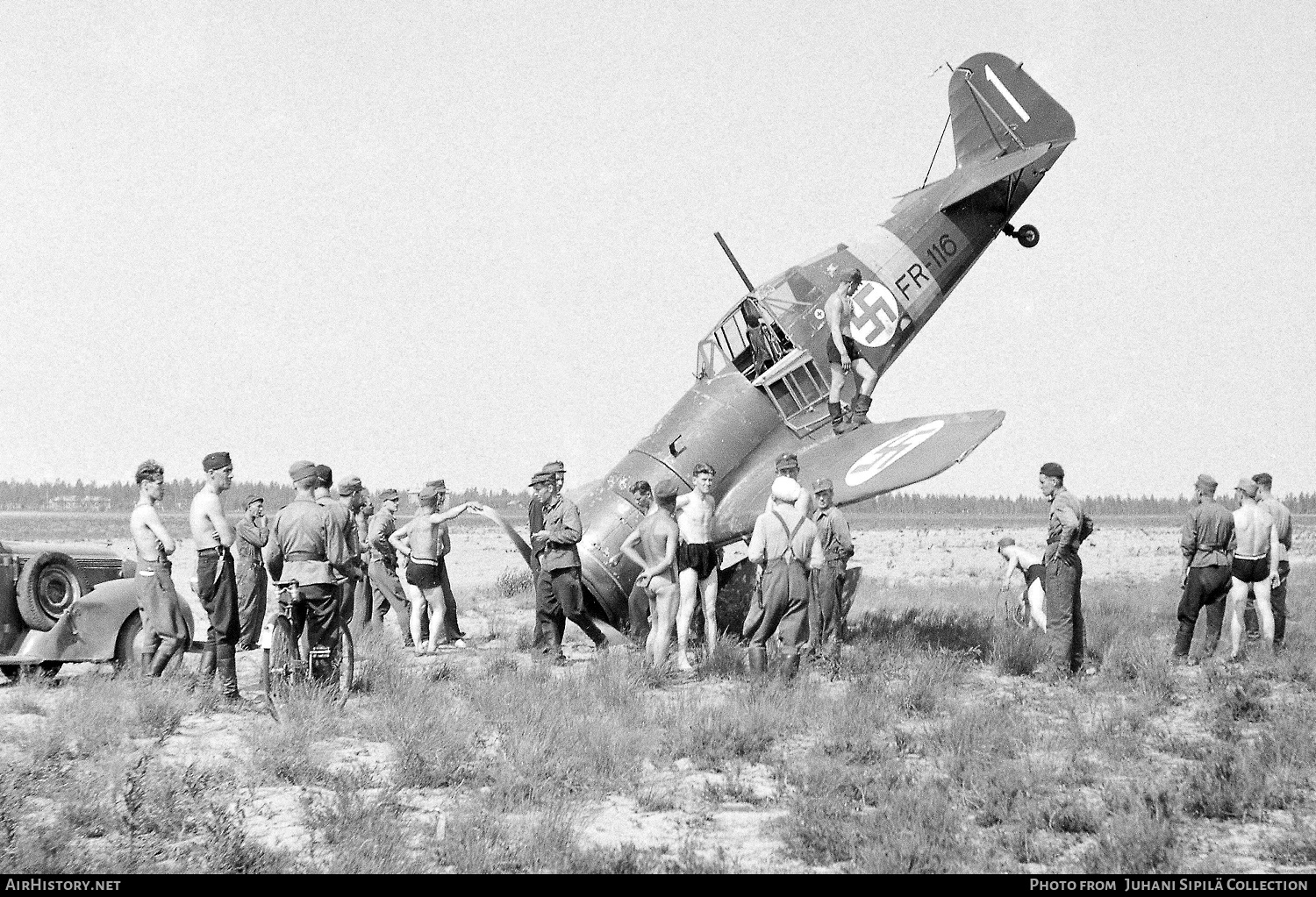 Aircraft Photo of FR-116 | Fokker D.XXI | Finland - Air Force | AirHistory.net #422226