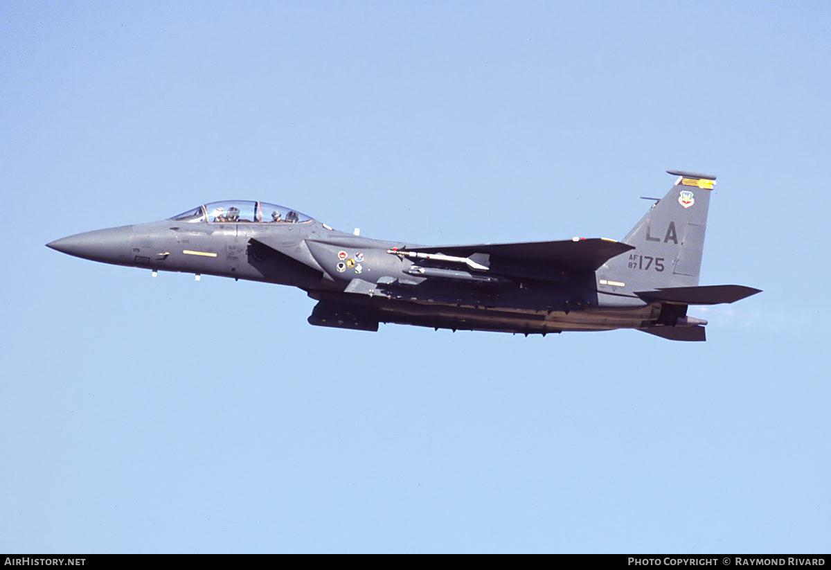 Aircraft Photo of 87-0175 / AF87-175 | Boeing F-15E Strike Eagle | USA - Air Force | AirHistory.net #422230