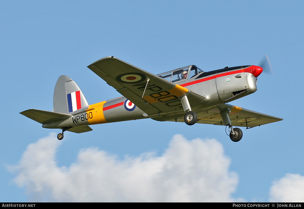 Aircraft Photo of G-BCXN / WP800 | De Havilland Canada DHC-1 Chipmunk Mk22 | UK - Air Force | AirHistory.net #422243
