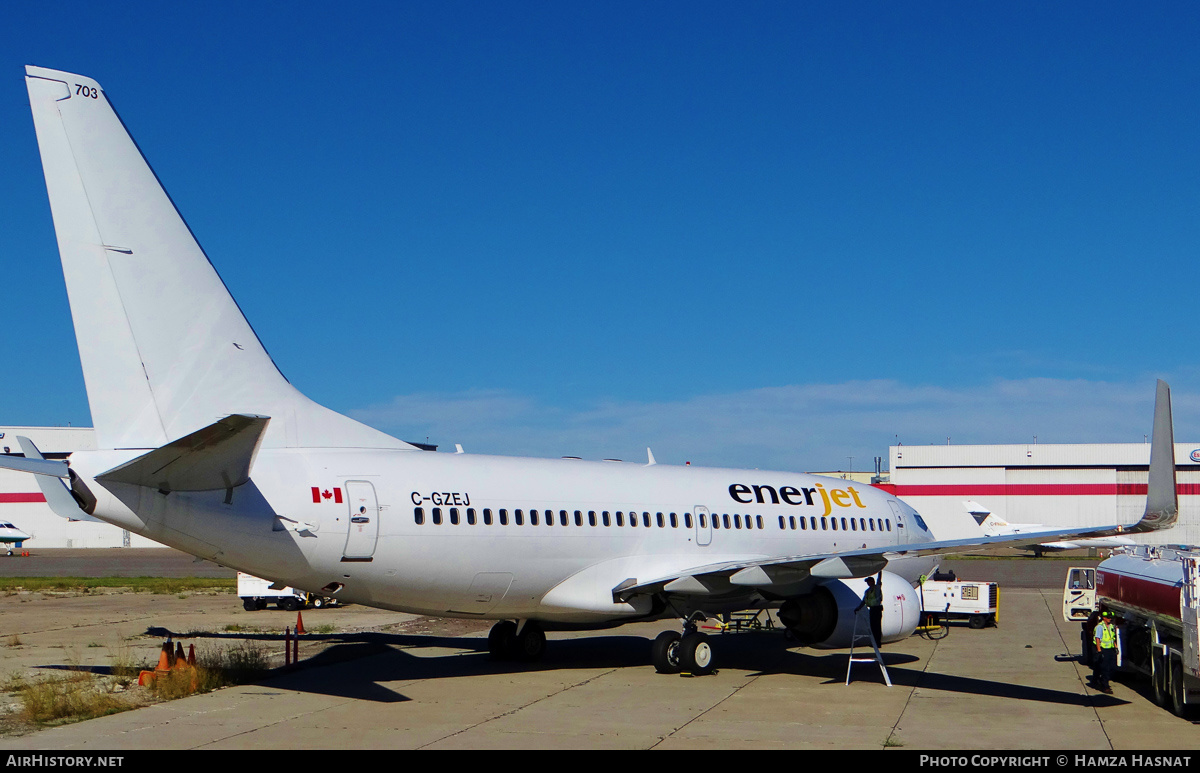 Aircraft Photo of C-GZEJ | Boeing 737-73V | Enerjet | AirHistory.net #422264
