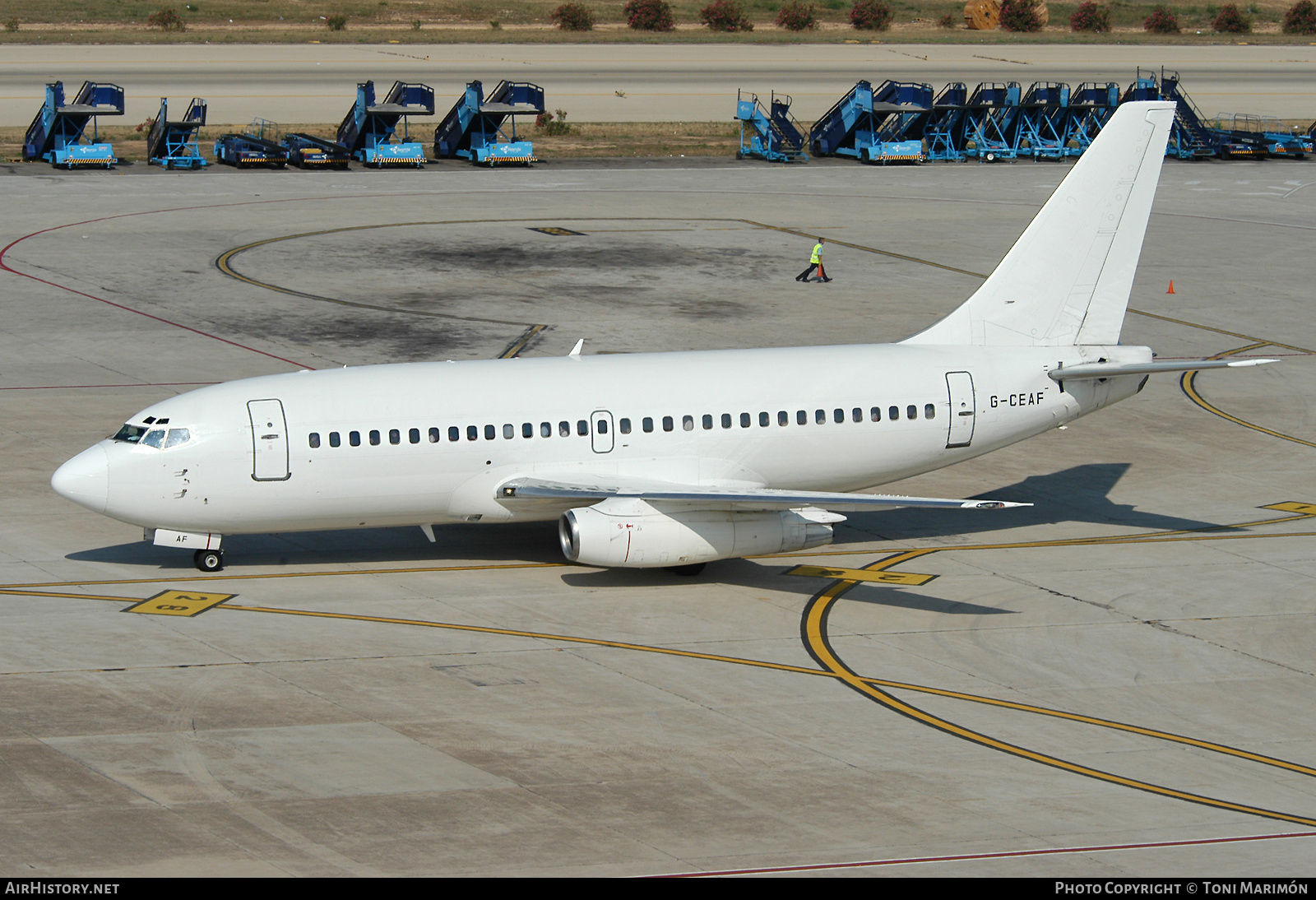 Aircraft Photo of G-CEAF | Boeing 737-229/Adv | European Aircharter - EAL/EAC | AirHistory.net #422310