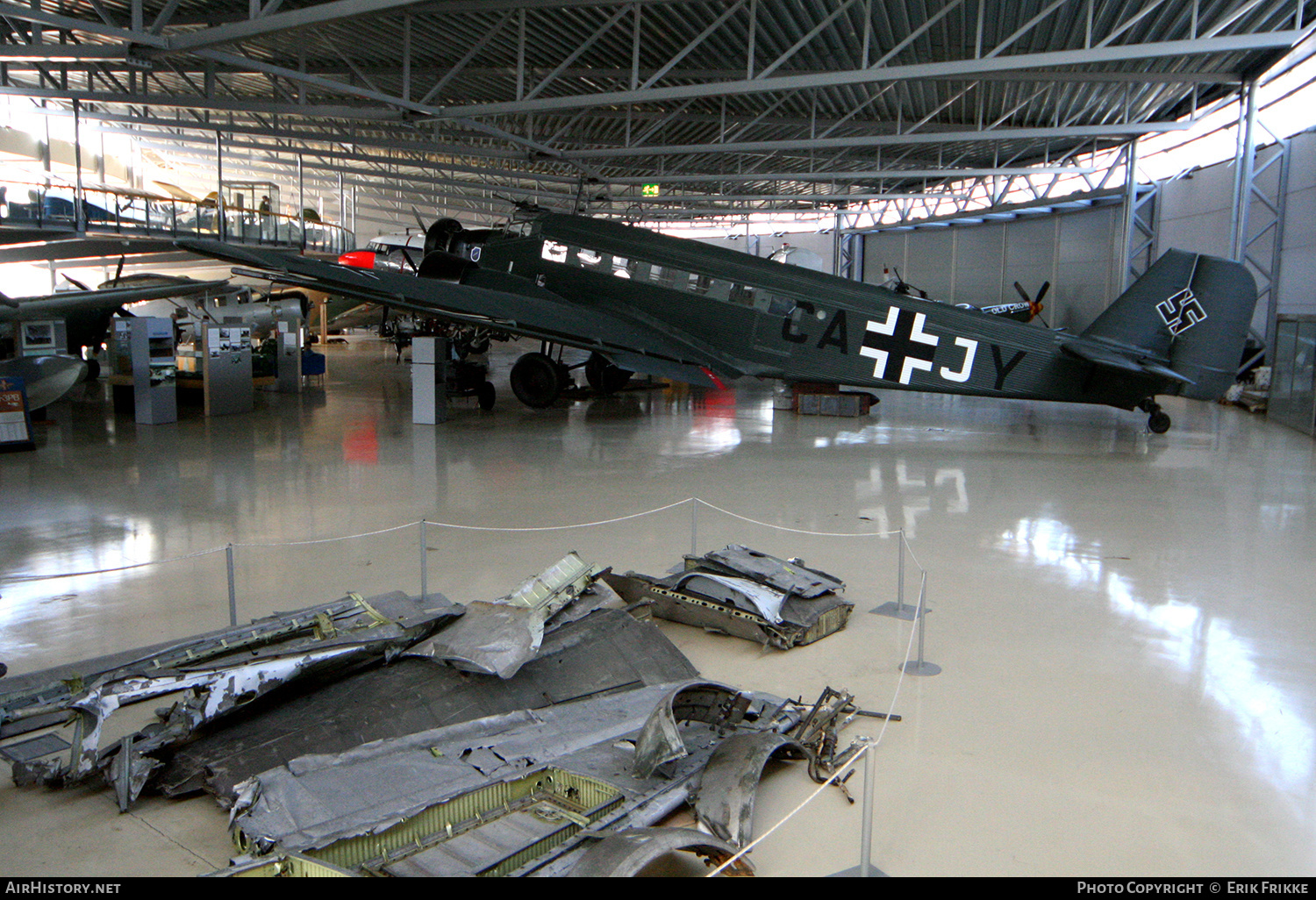 Aircraft Photo of CA-JY | Junkers Ju 52/3m g4e | Germany - Air Force | AirHistory.net #422311