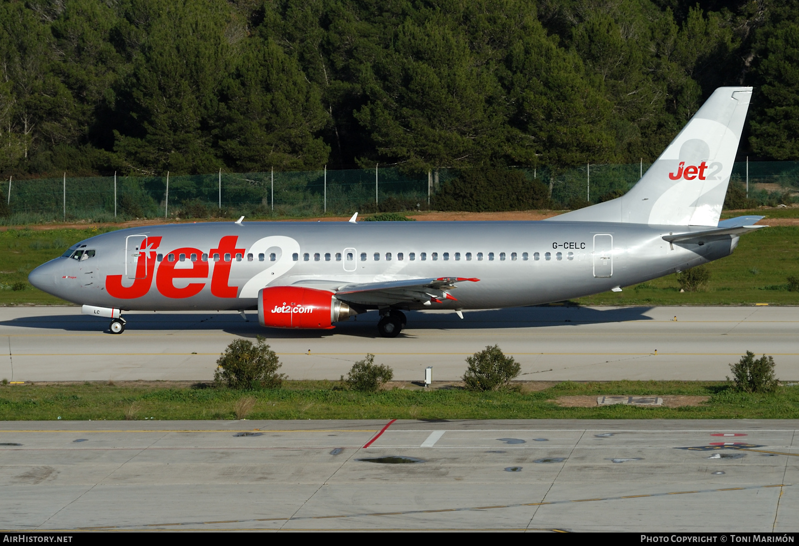 Aircraft Photo of G-CELC | Boeing 737-33A | Jet2 | AirHistory.net #422316