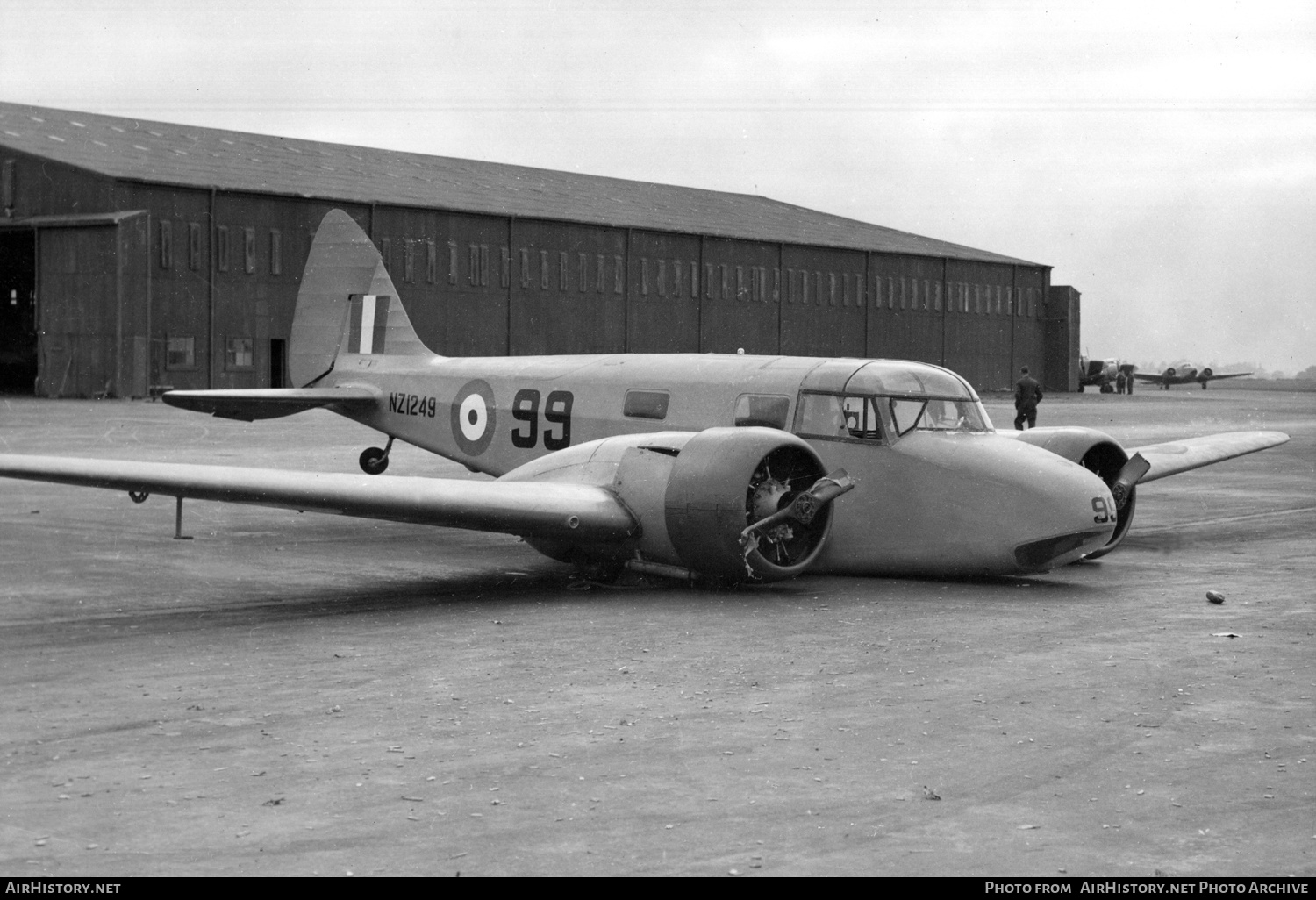 Aircraft Photo of NZ1249 | Airspeed AS-10 Oxford I | New Zealand - Air Force | AirHistory.net #422326