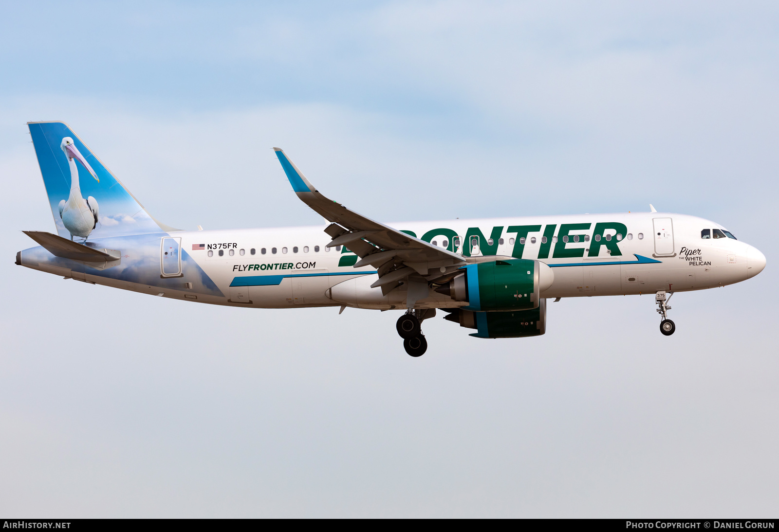 Aircraft Photo of N375FR | Airbus A321-251N | Frontier Airlines | AirHistory.net #422336