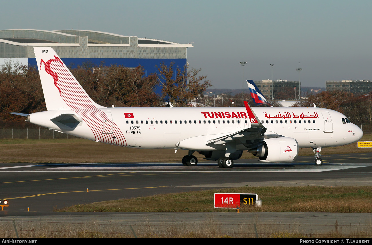 Aircraft Photo of F-WWIA | Airbus A320-272N | Tunisair | AirHistory.net #422356