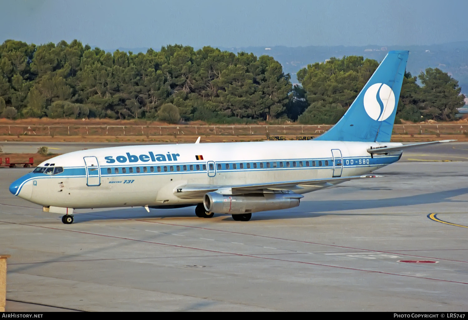 Aircraft Photo of OO-SBQ | Boeing 737-229/Adv | Sobelair | AirHistory.net #422358
