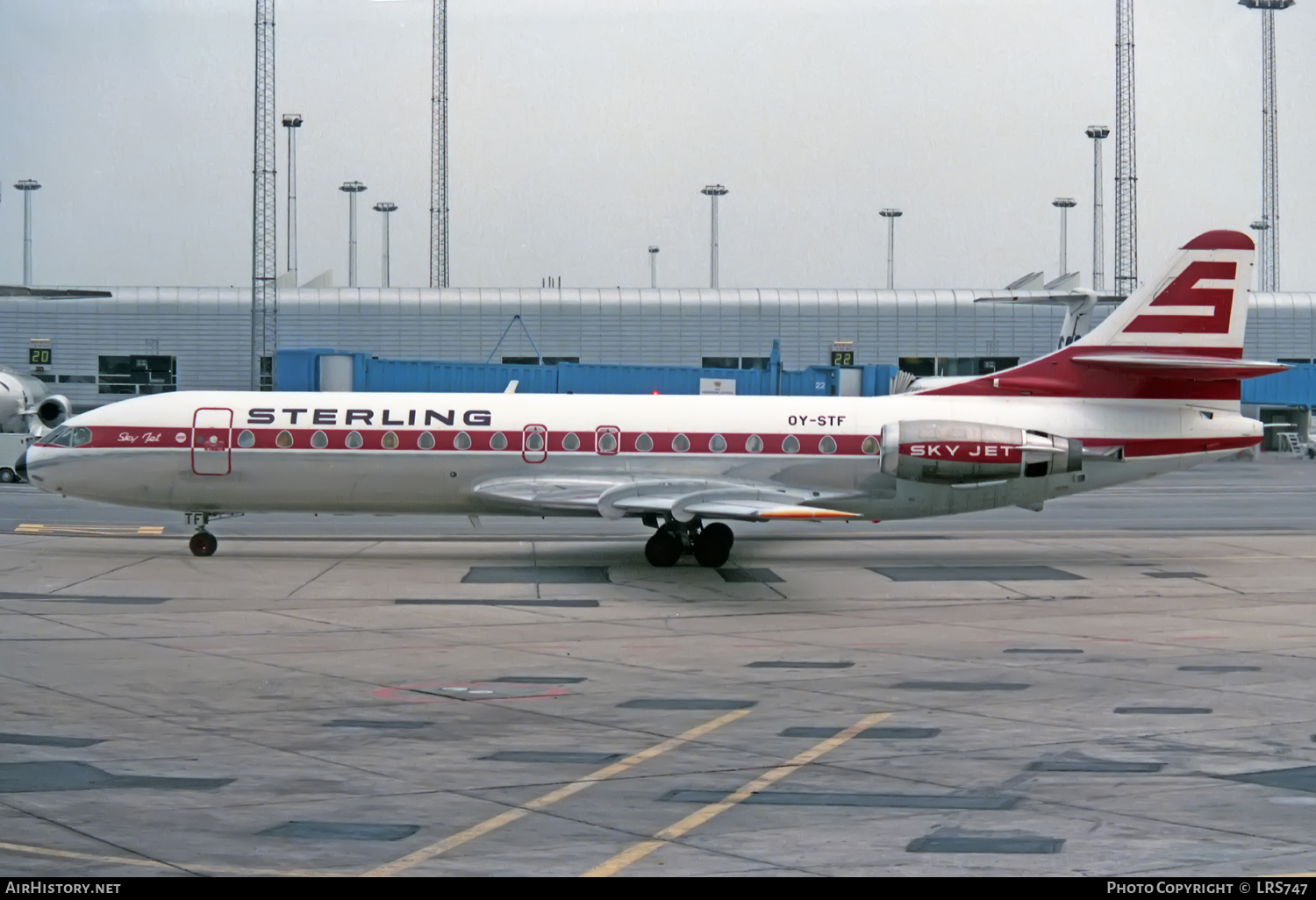 Aircraft Photo of OY-STF | Sud SE-210 Caravelle 10B3 Super B | Sterling Airways | AirHistory.net #422365