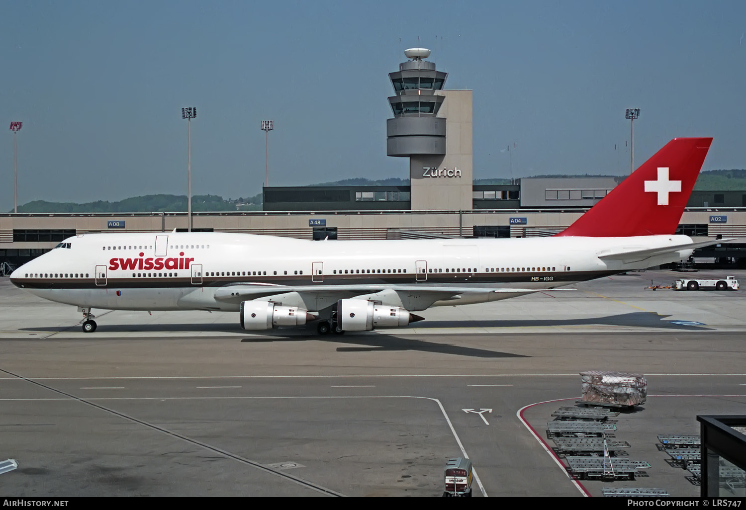 Aircraft Photo of HB-IGG | Boeing 747-357M | Swissair | AirHistory.net #422367