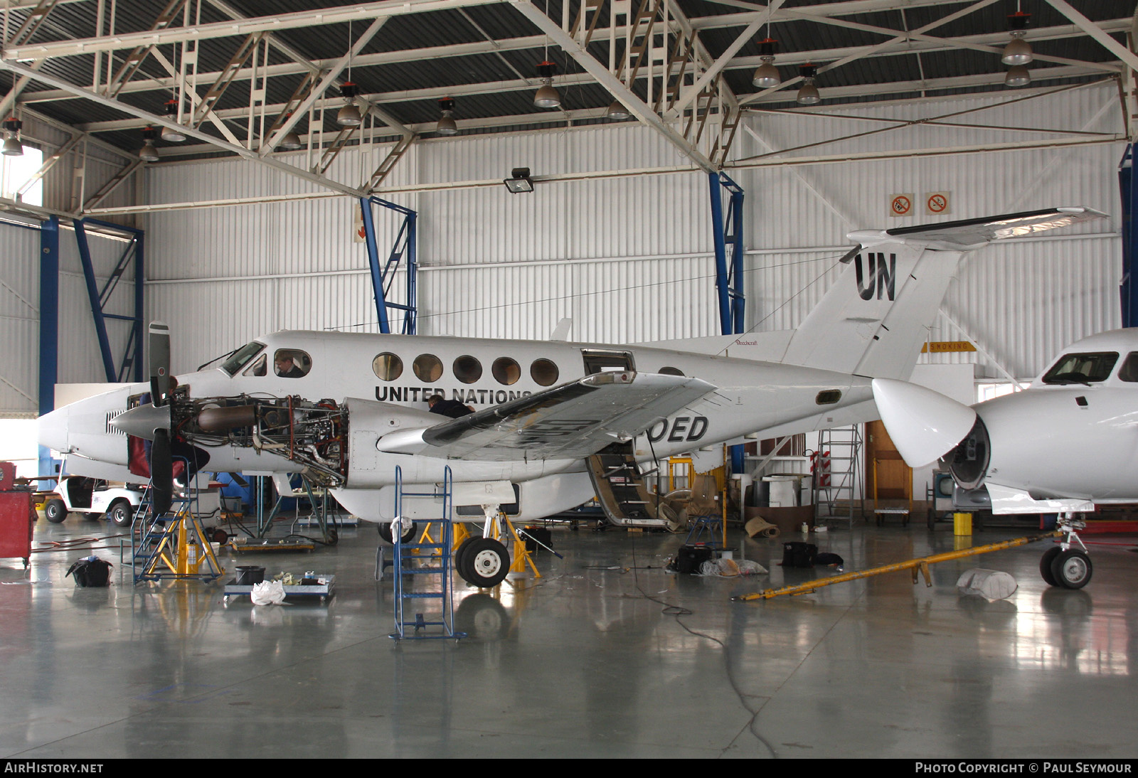 Aircraft Photo of ZS-OED | Beech B200 Super King Air | United Nations | AirHistory.net #422378