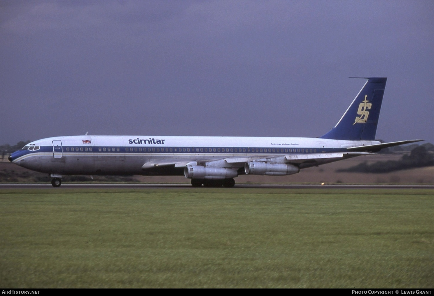 Aircraft Photo of G-BGIS | Boeing 707-321C | Scimitar Airlines | AirHistory.net #422408