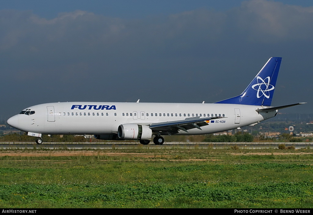 Aircraft Photo of EC-KGM | Boeing 737-4Y0 | Futura International Airways | AirHistory.net #422420