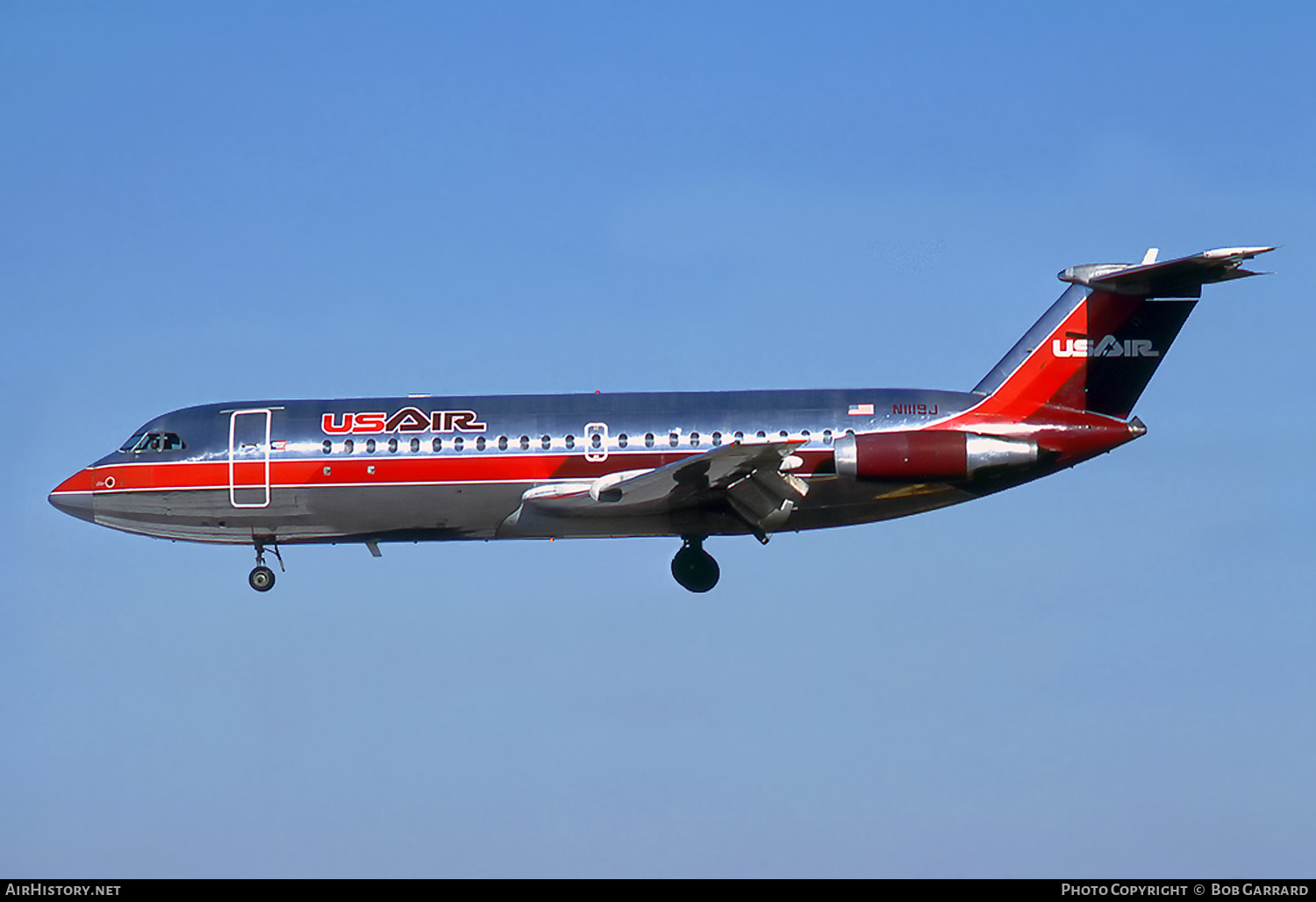 Aircraft Photo of N1119J | BAC 111-204AF One-Eleven | USAir | AirHistory.net #422429