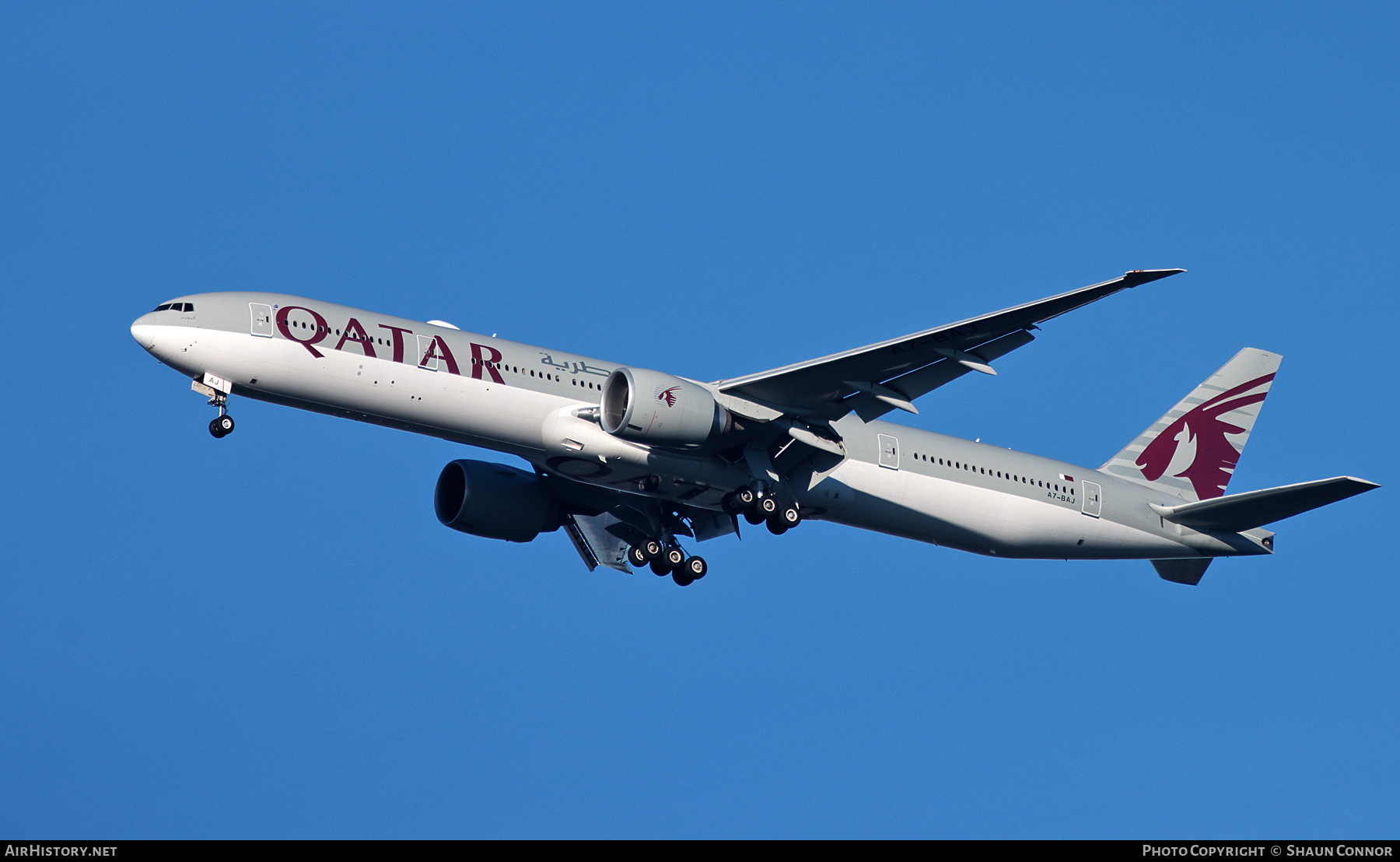 Aircraft Photo of A7-BAJ | Boeing 777-3DZ/ER | Qatar Airways | AirHistory.net #422455