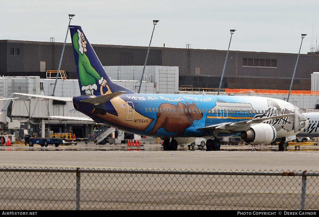 Aircraft Photo of N705AS | Boeing 737-490 | Alaska Airlines | AirHistory.net #422458