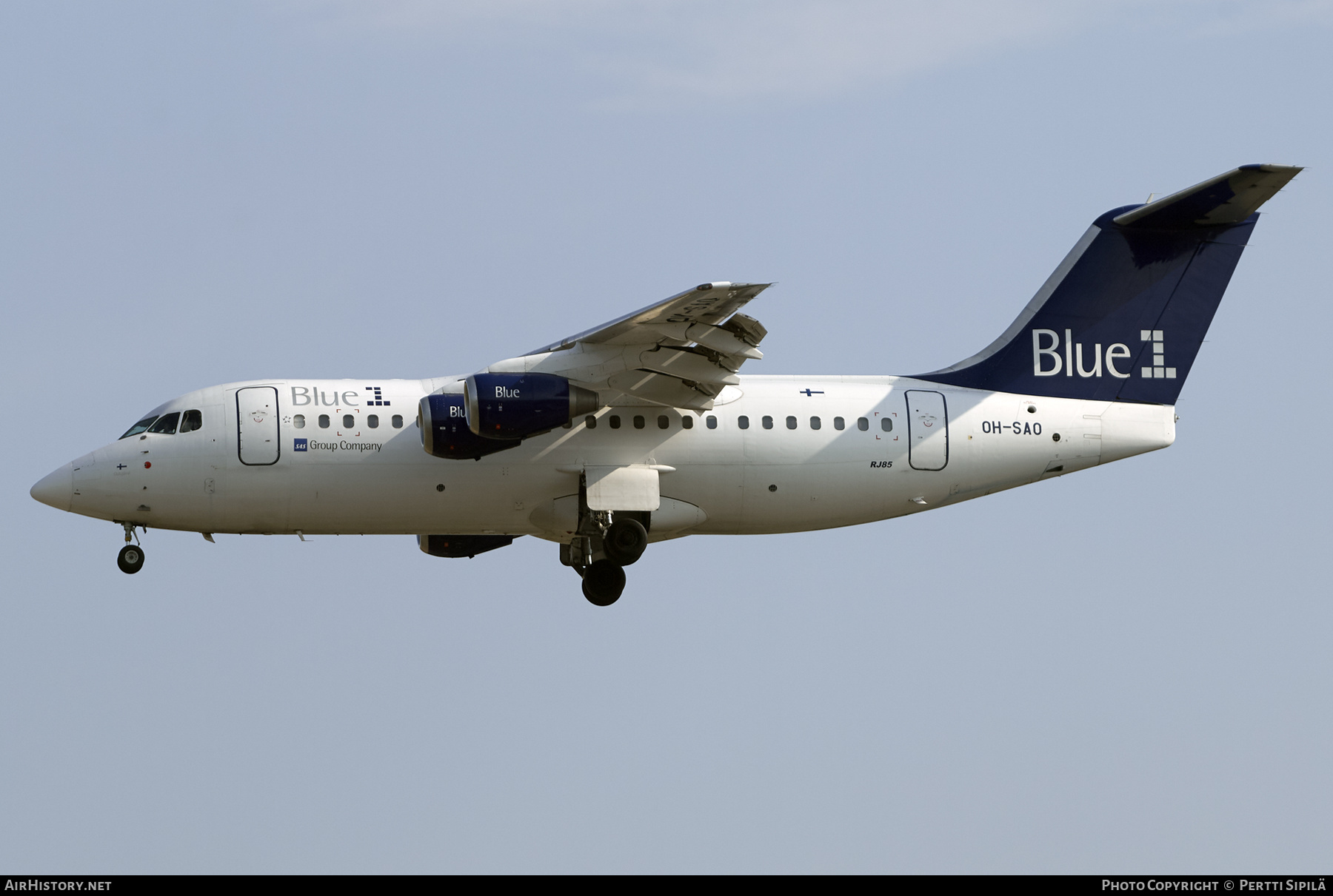 Aircraft Photo of OH-SAO | BAE Systems Avro 146-RJ85 | Blue1 | AirHistory.net #422459