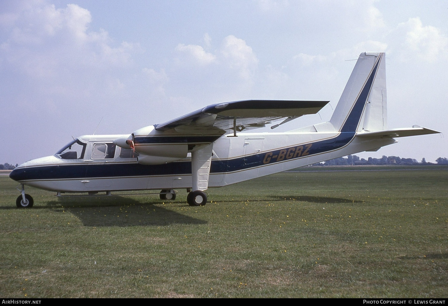 Aircraft Photo of G-BGRZ | Britten-Norman BN-2A-26 Islander | AirHistory.net #422461