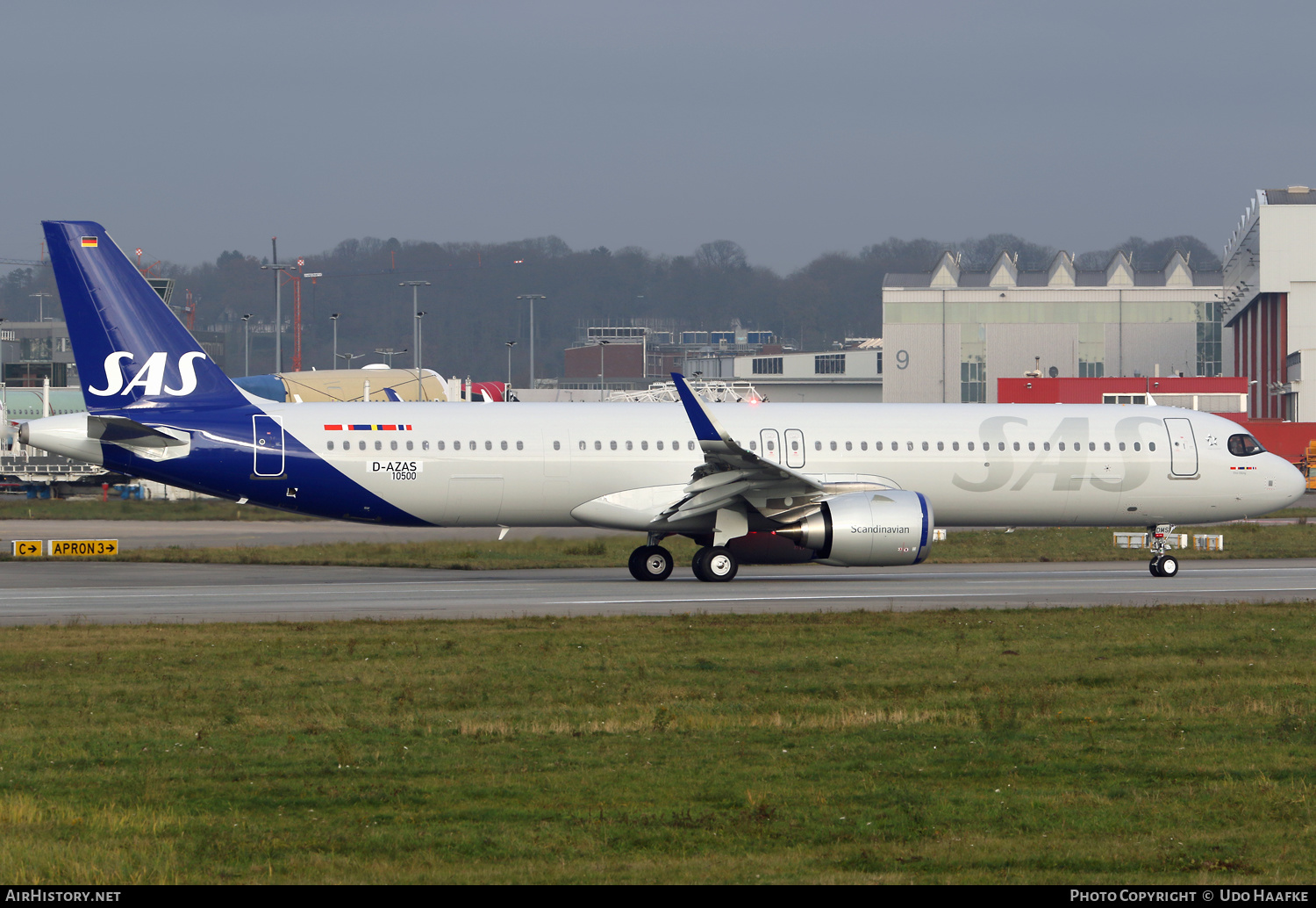 Aircraft Photo of D-AZAS / SE-DMS | Airbus A321-253NX | Scandinavian Airlines - SAS | AirHistory.net #422489