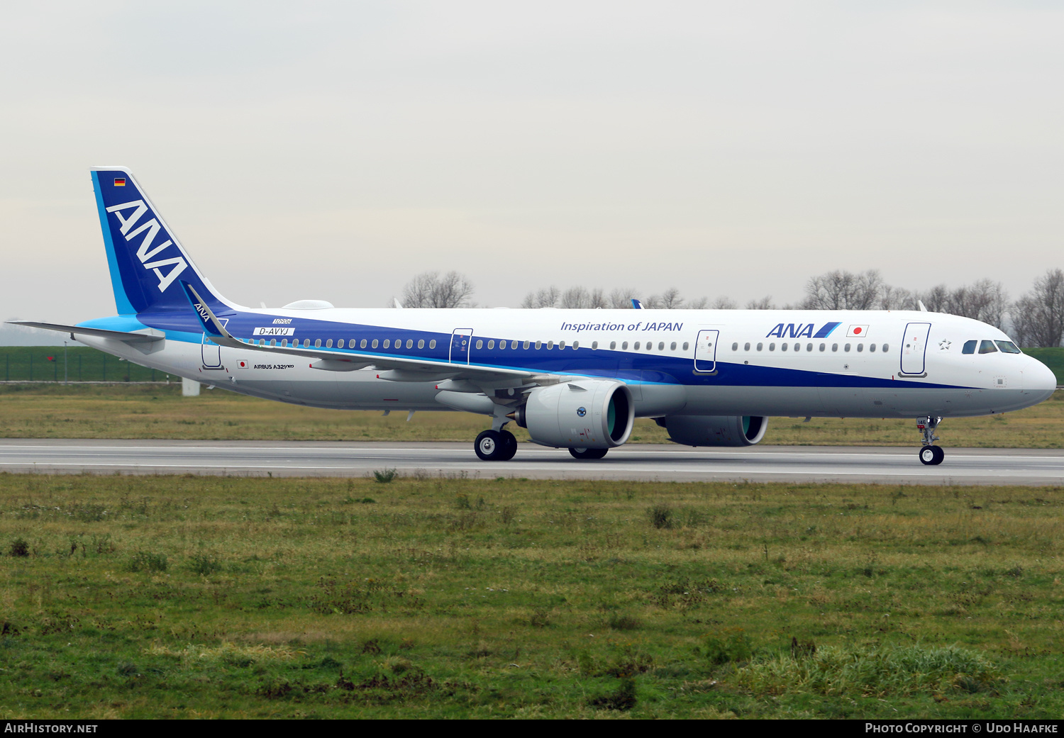 Aircraft Photo of D-AVYJ / JA146A | Airbus A321-272N | All Nippon Airways - ANA | AirHistory.net #422492