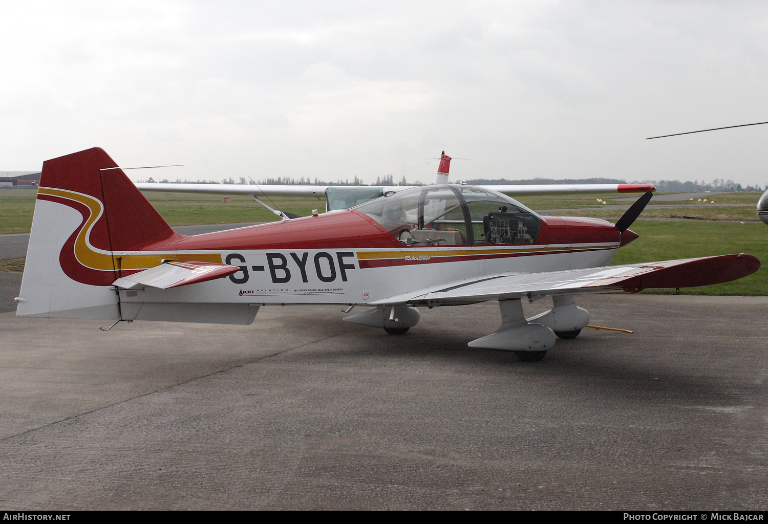 Aircraft Photo of G-BYOF | Robin R-2160 | AirHistory.net #422505
