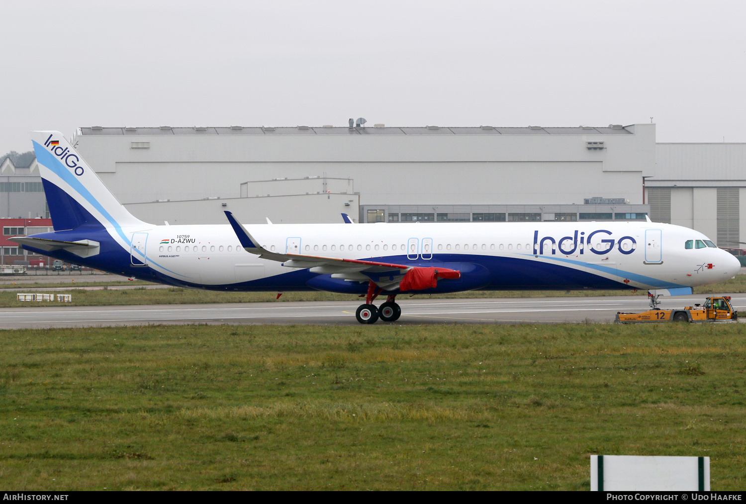 Aircraft Photo of D-AZWU | Airbus A321-251NX | IndiGo | AirHistory.net #422510