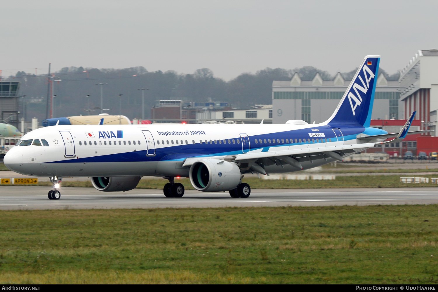 Aircraft Photo of D-AVYJ / JA146A | Airbus A321-272N | All Nippon Airways - ANA | AirHistory.net #422521