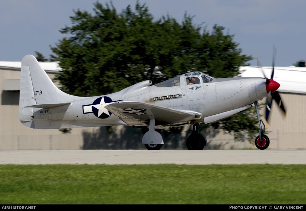 Aircraft Photo of N6763 / 1719 | Bell P-63F Kingcobra | Commemorative Air Force | USA - Air Force | AirHistory.net #422528