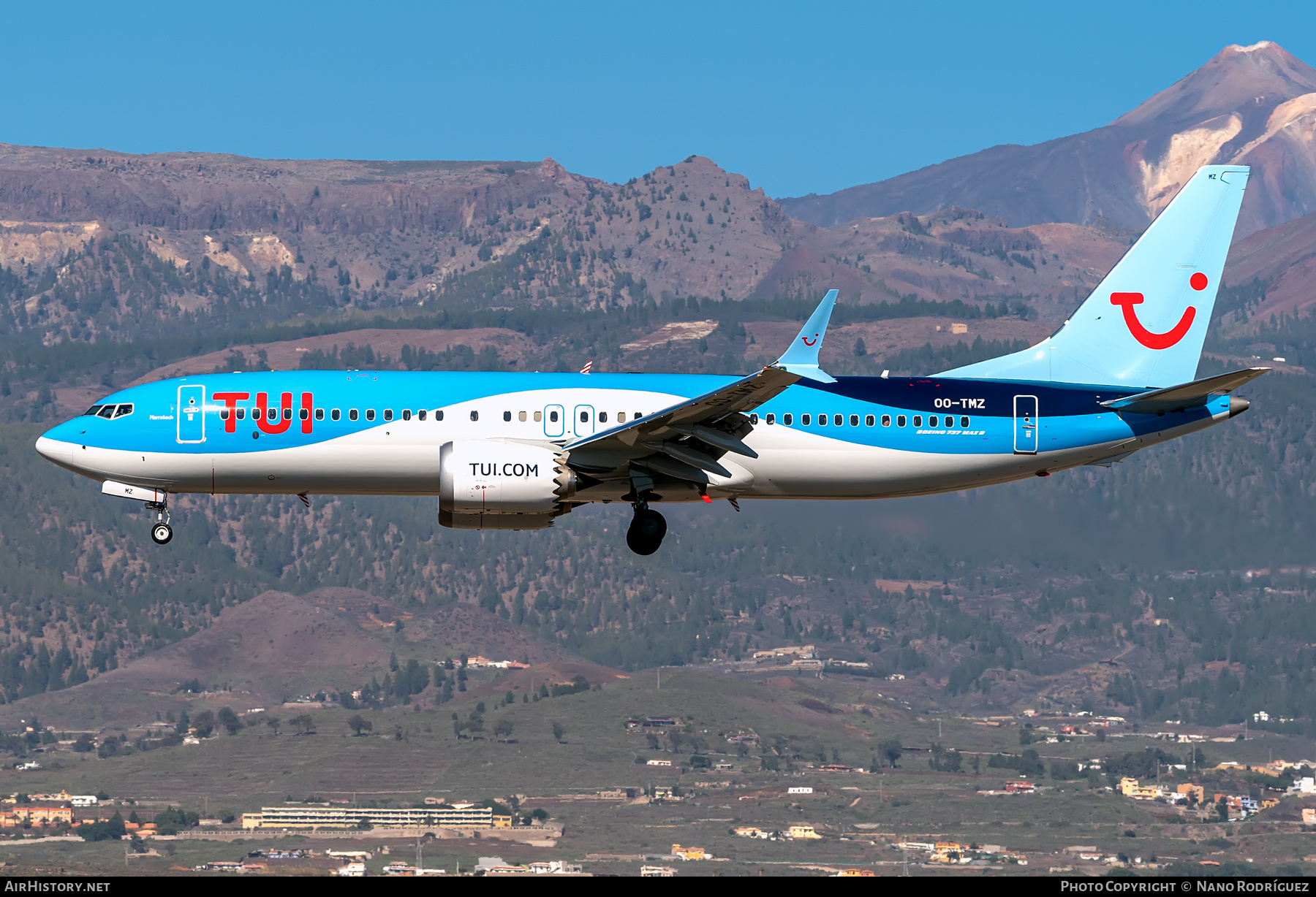 Aircraft Photo of OO-TMZ | Boeing 737-8 Max 8 | TUI | AirHistory.net #422531