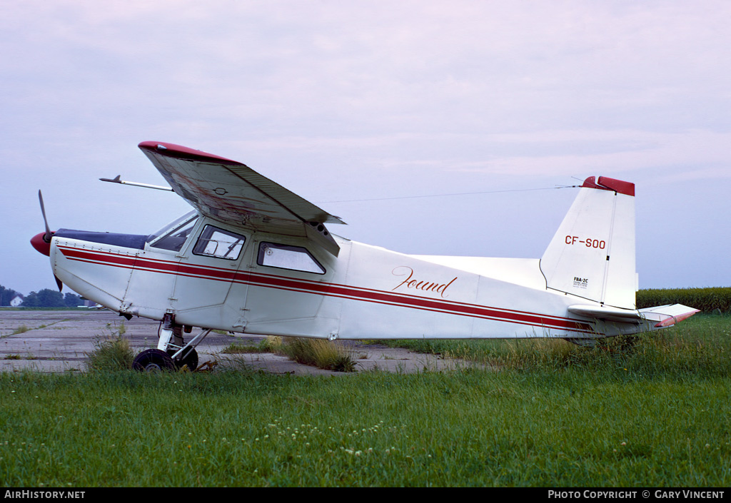 Aircraft Photo of CF-SOO | Found FBA-2C Bush Hawk | AirHistory.net #422533