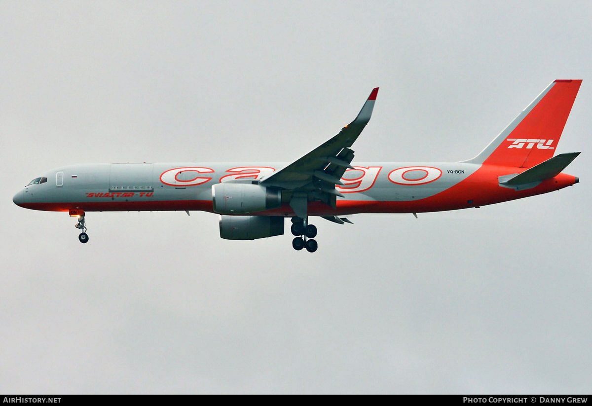 Aircraft Photo of VQ-BON | Boeing 757-223(PCF) | Aviastar-TU Airlines - ATU Cargo | AirHistory.net #422542
