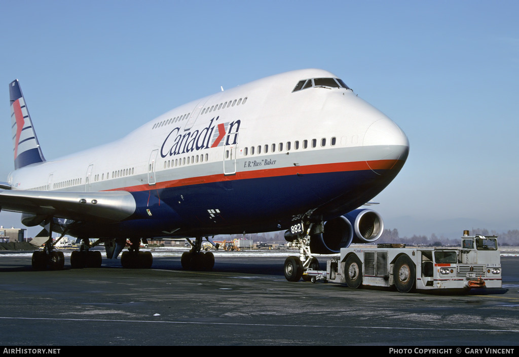 Aircraft Photo of C-FCRA | Boeing 747-475 | Canadian Airlines | AirHistory.net #422553