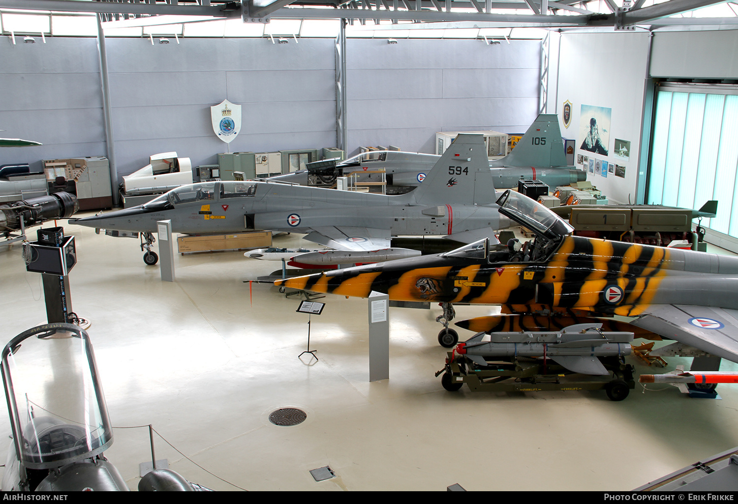 Aircraft Photo of 594 | Northrop F-5B Freedom Fighter | Norway - Air Force | AirHistory.net #422591