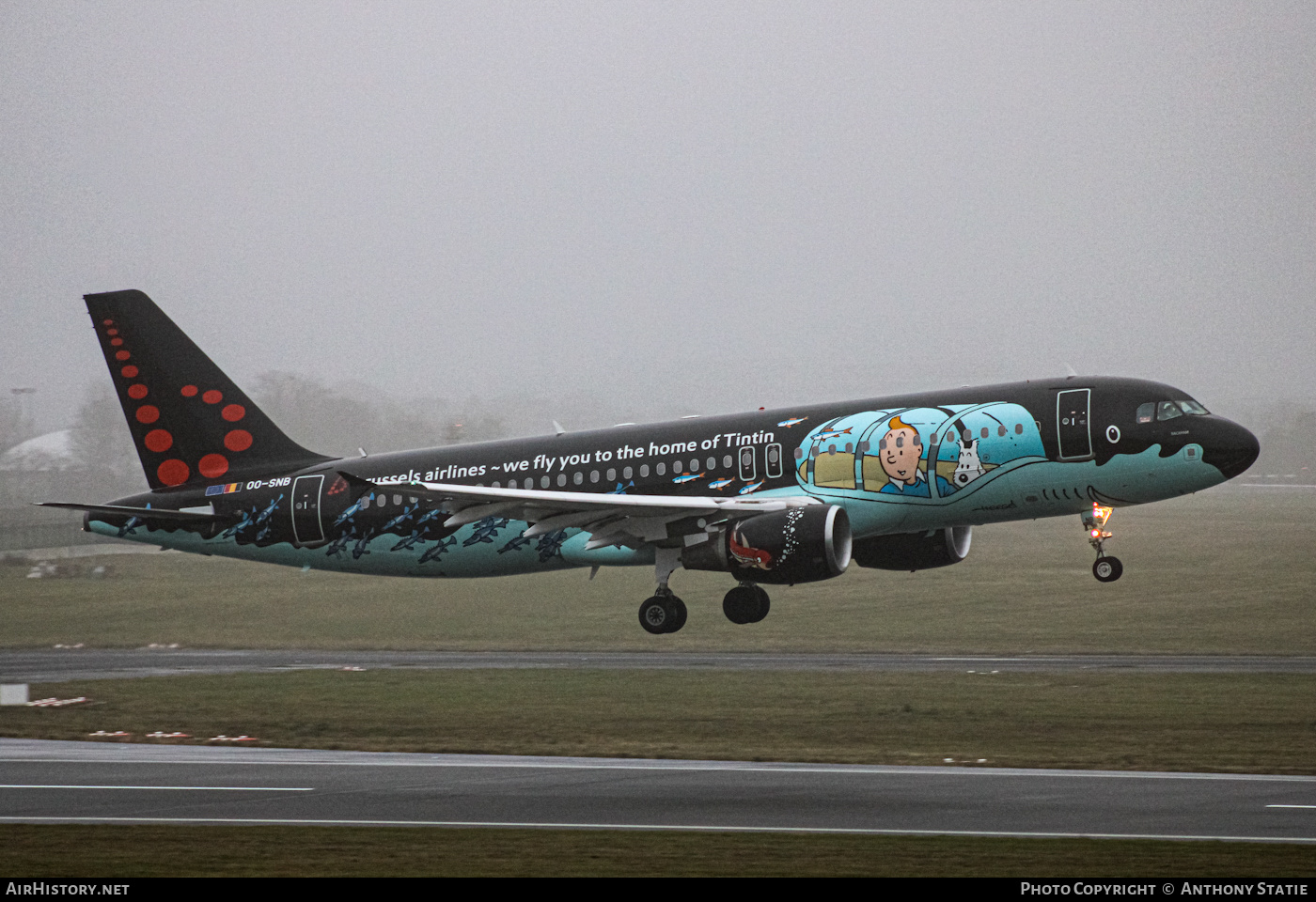 Aircraft Photo of OO-SNB | Airbus A320-214 | Brussels Airlines | AirHistory.net #422606