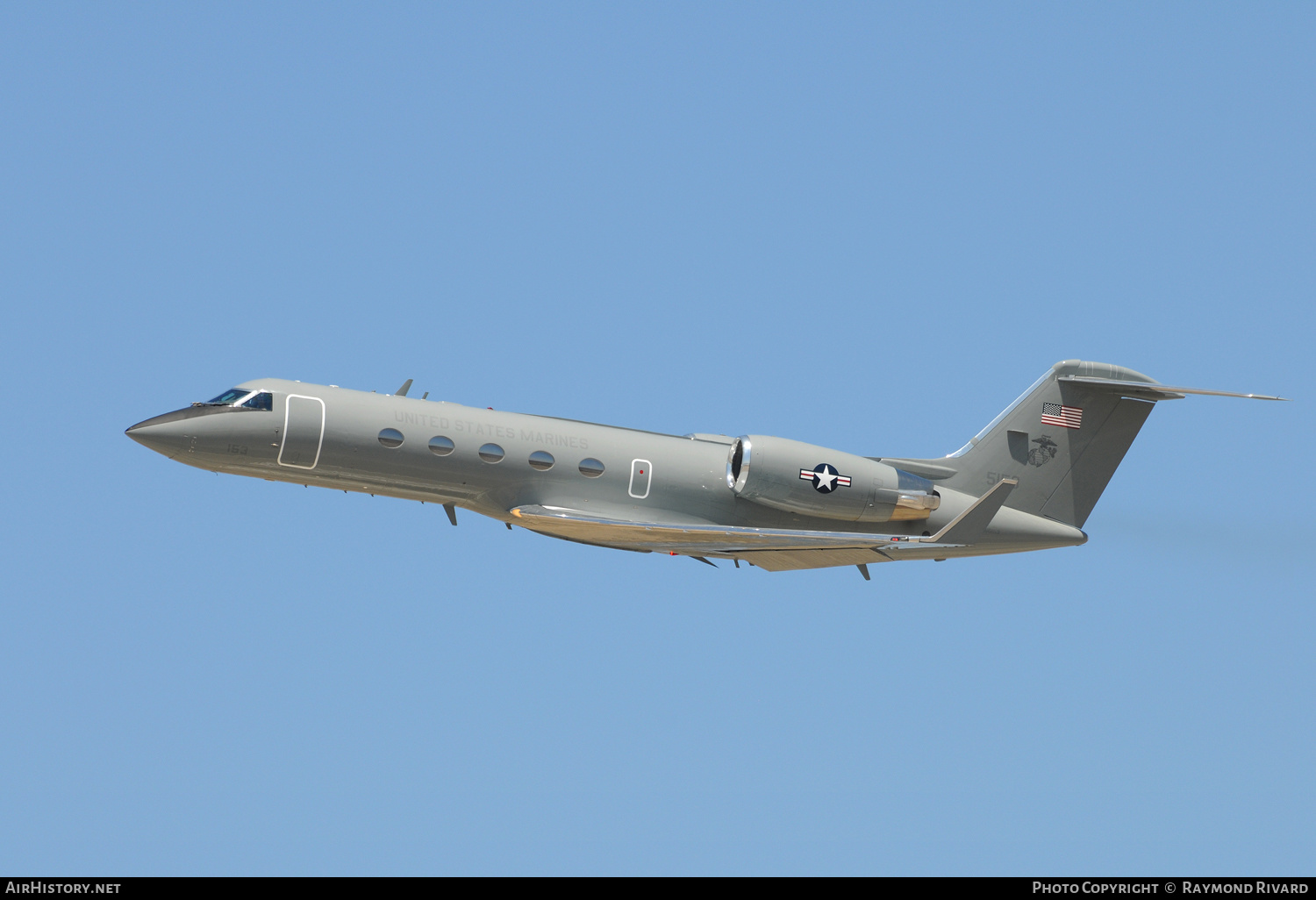 Aircraft Photo of 165153 | Gulfstream Aerospace C-20G Gulfstream IV (G-IV) | USA - Marines | AirHistory.net #422616