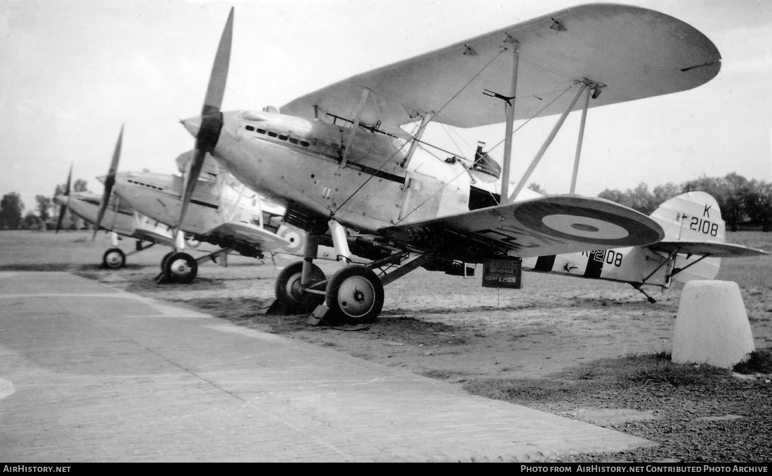 Aircraft Photo of K2108 | Hawker Hart (India) | UK - Air Force | AirHistory.net #422617